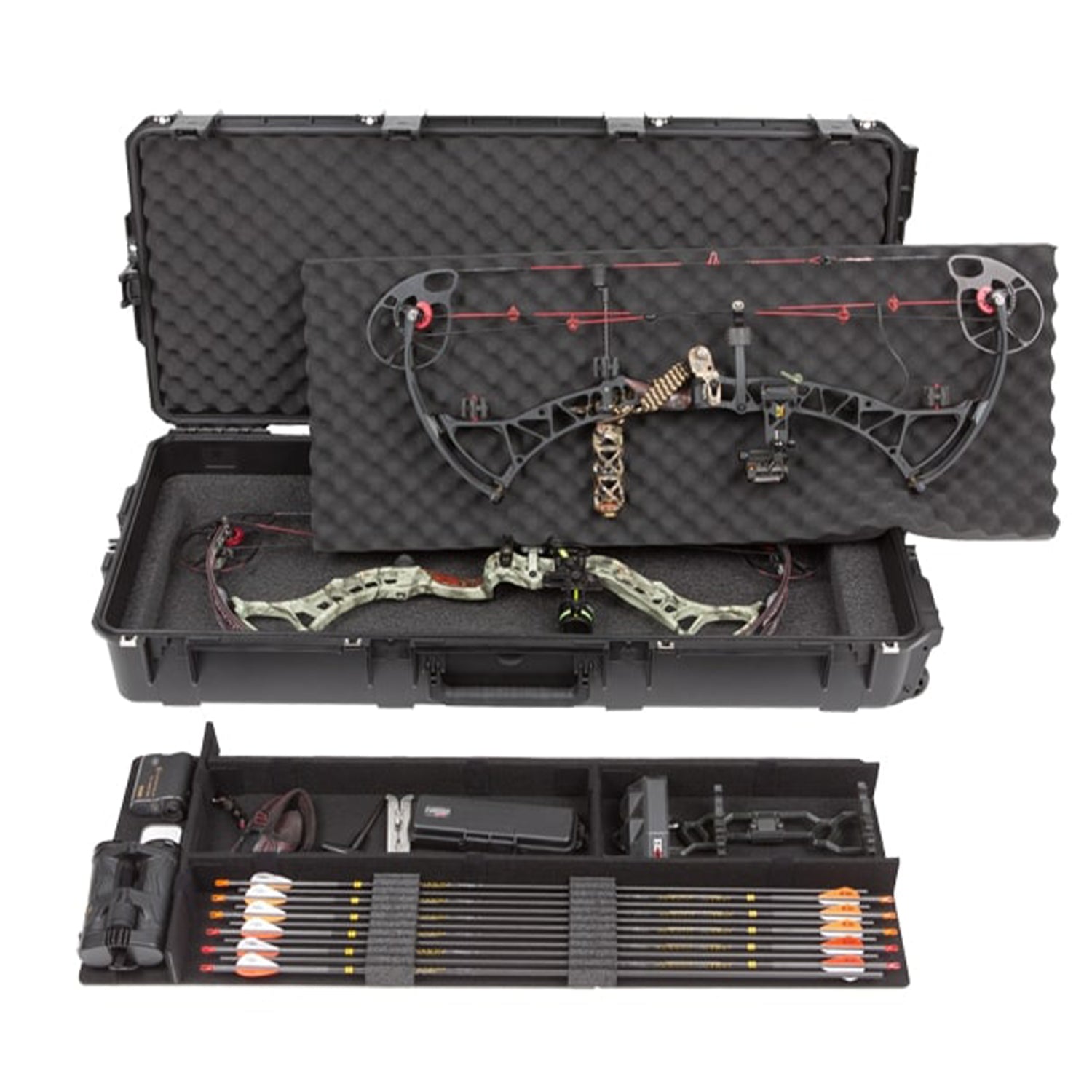 SKB Cases iSeries Small Ultimate Waterproof Double Bow Case, Black (Open Box) - VMInnovations