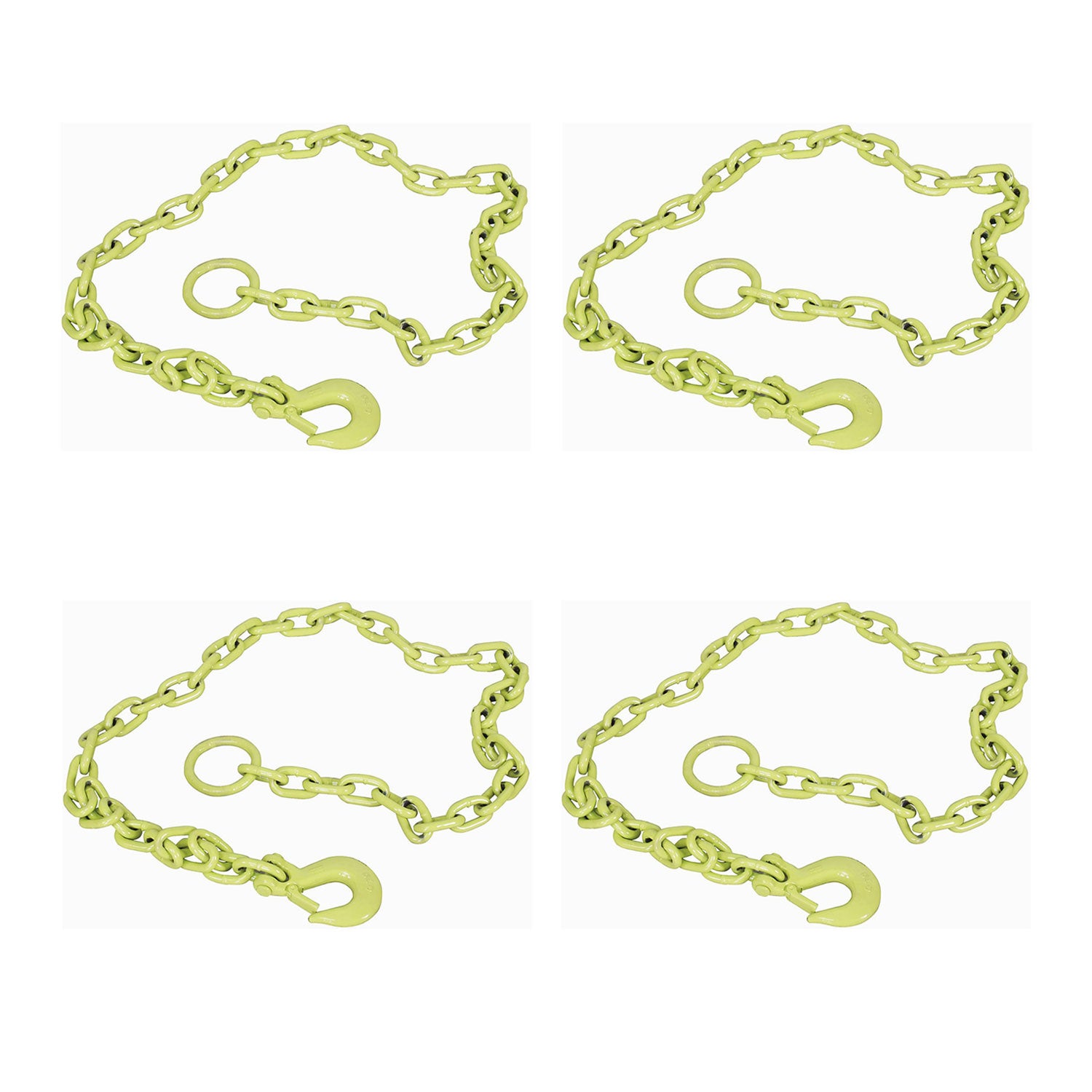 Brush Grubber Tugger Extreme Chain for Brush Grubber Tools to Vehicle (4 Pack)