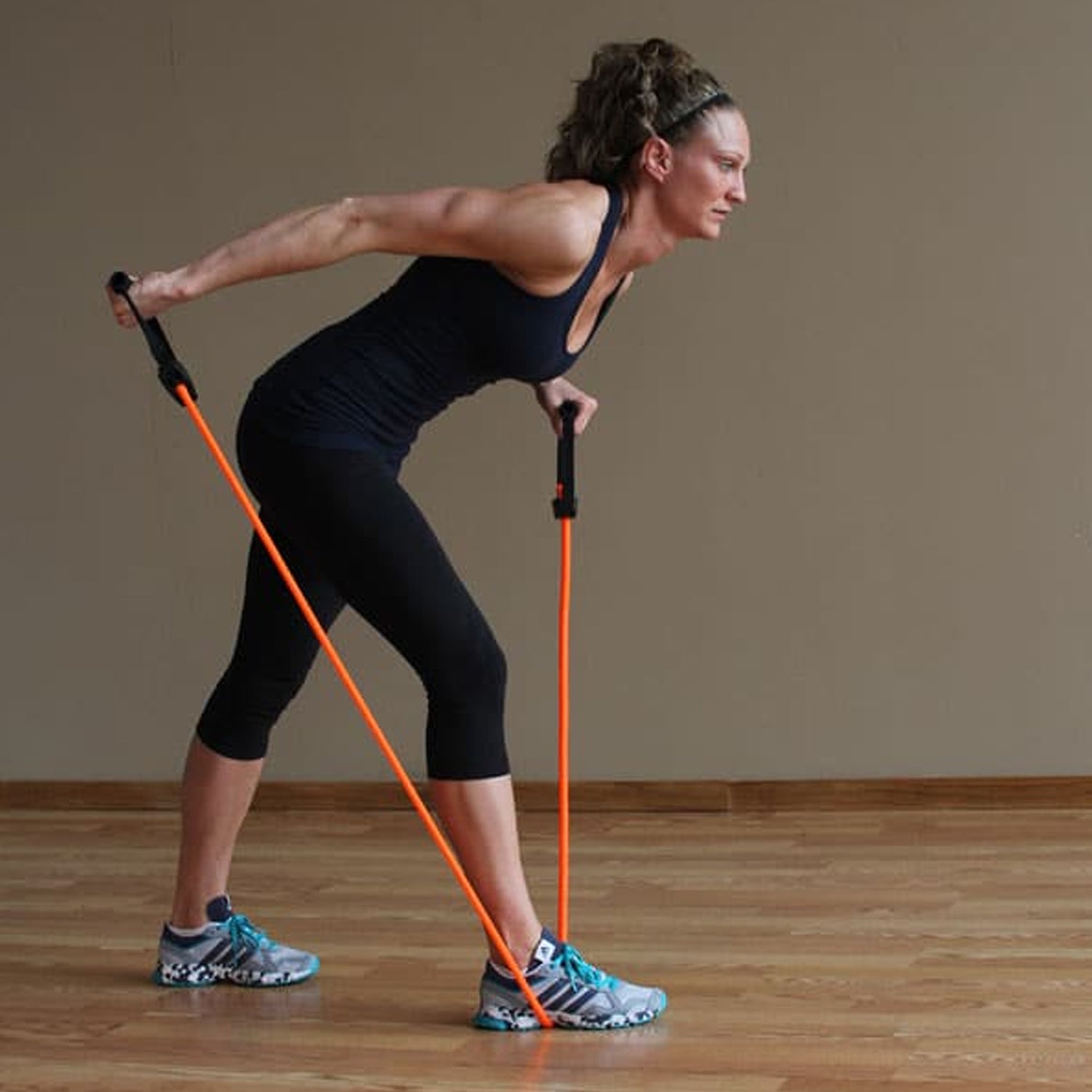 Prism Fitness 400-160-006-1 20 40 60 Pound Fitness Cable Resistance Band Bundle - VMInnovations