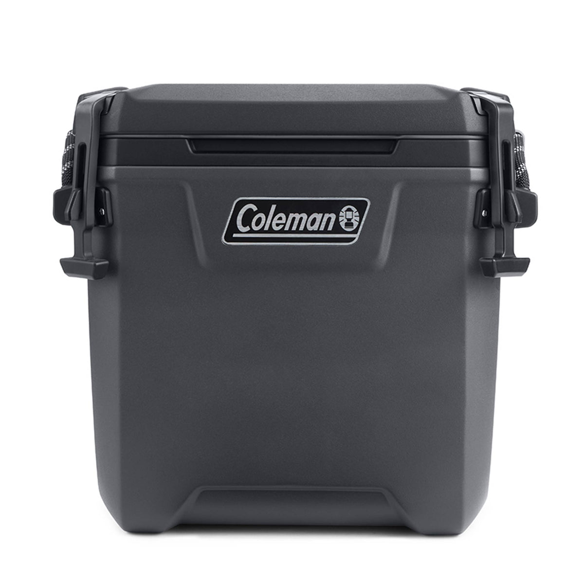 Coleman Convoy Series 28 Quart Cooler with Reflective Rope Handles, Dark Storm