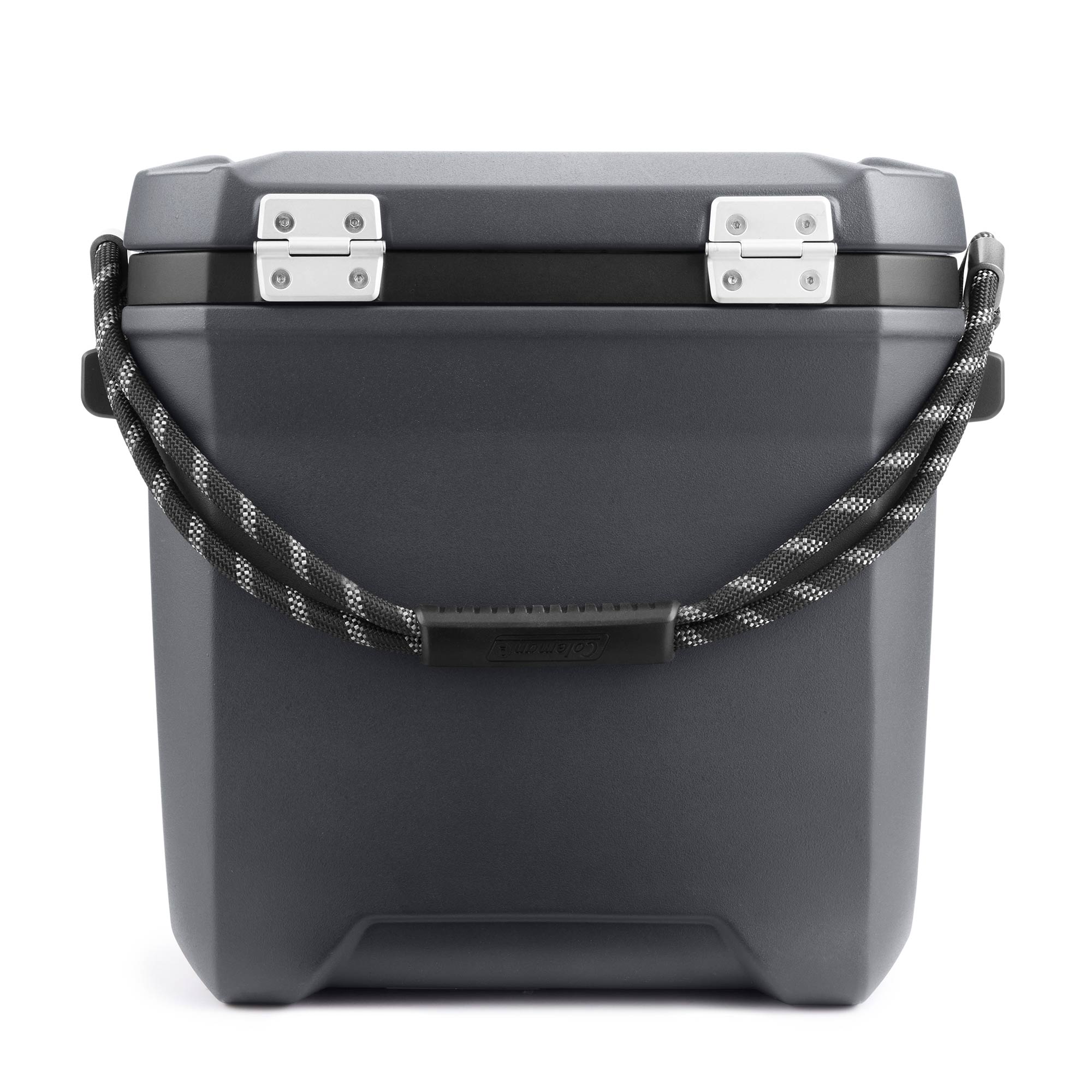 Coleman Convoy Series 28 Quart Cooler with Reflective Rope Handles, Dark Storm