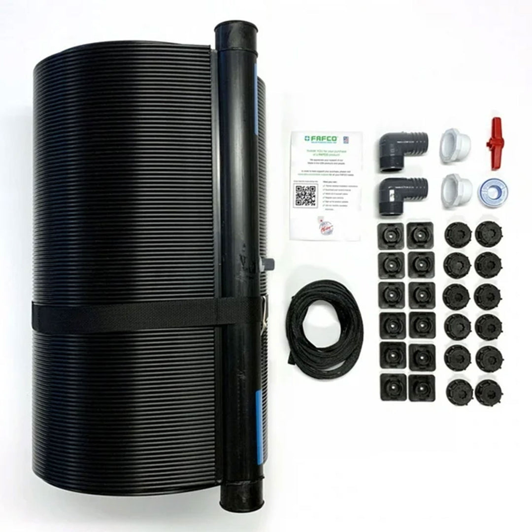 FAFCO 20' x 2' Solar Cub Above Ground Swimming Pool Heating Systems for Mounting - VMInnovations