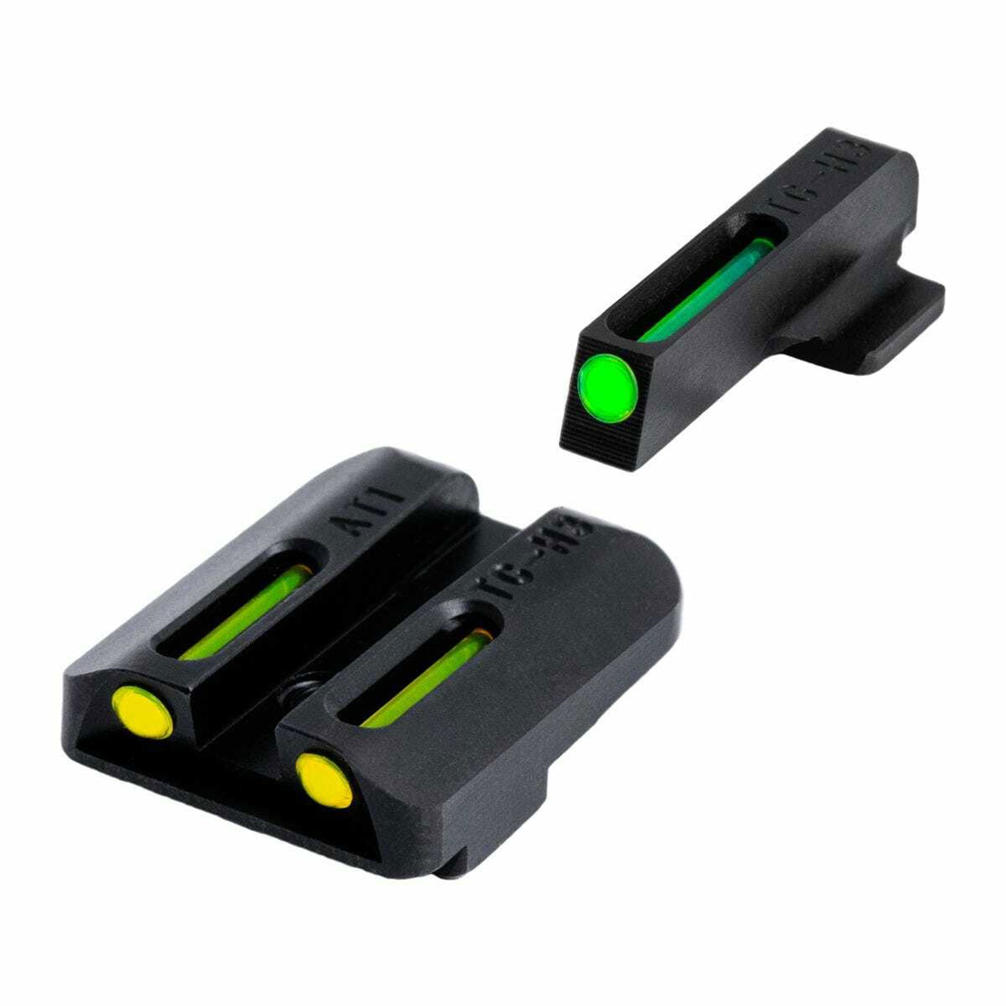 TruGlo TFO Tritium Fiber Optic Gun Sight Set, Fits Glock 17/17L Models (3 Pack)