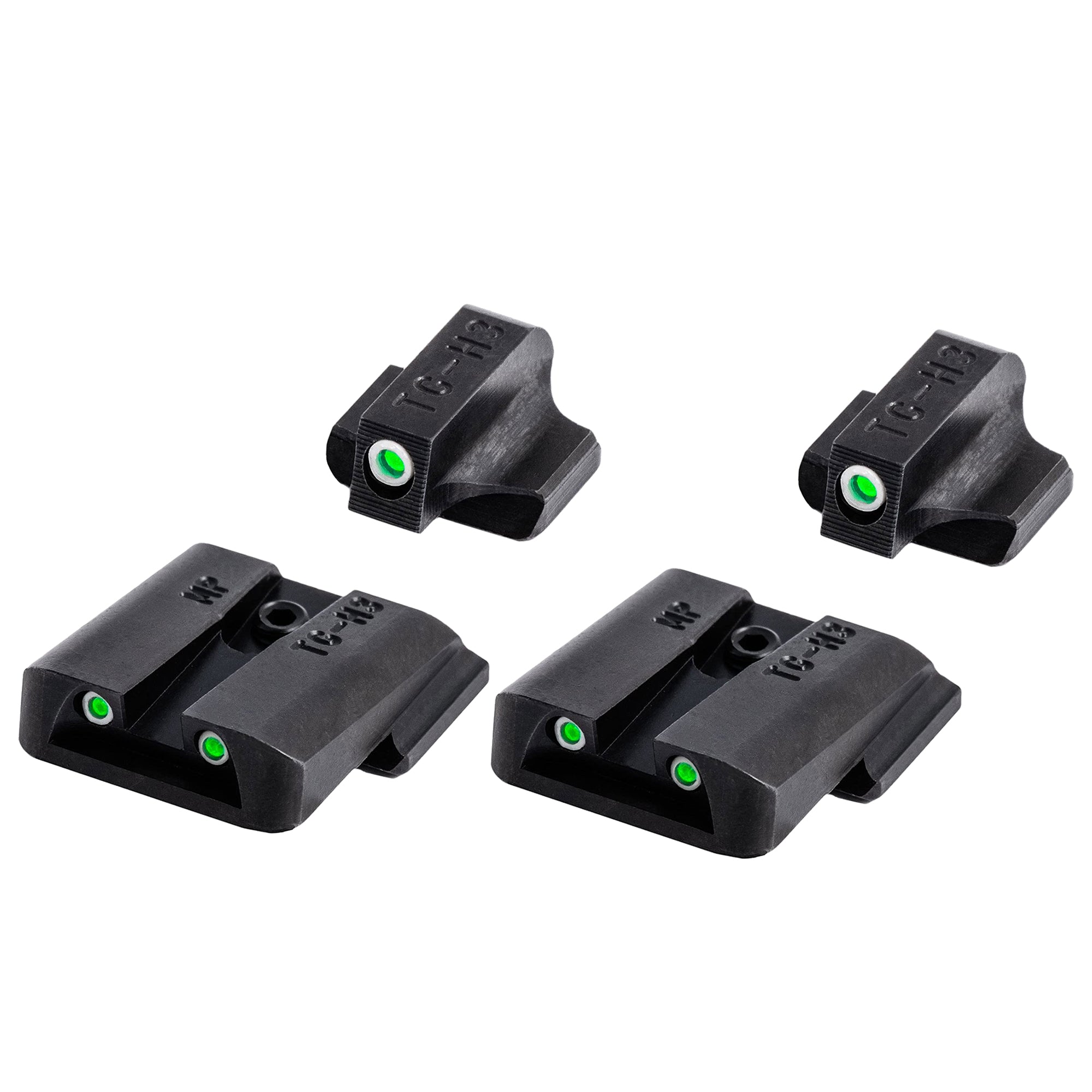 TruGlo Tritium Tactical Gun Sight for Smith & Wesson M&P Series Pistols (2 Pack)