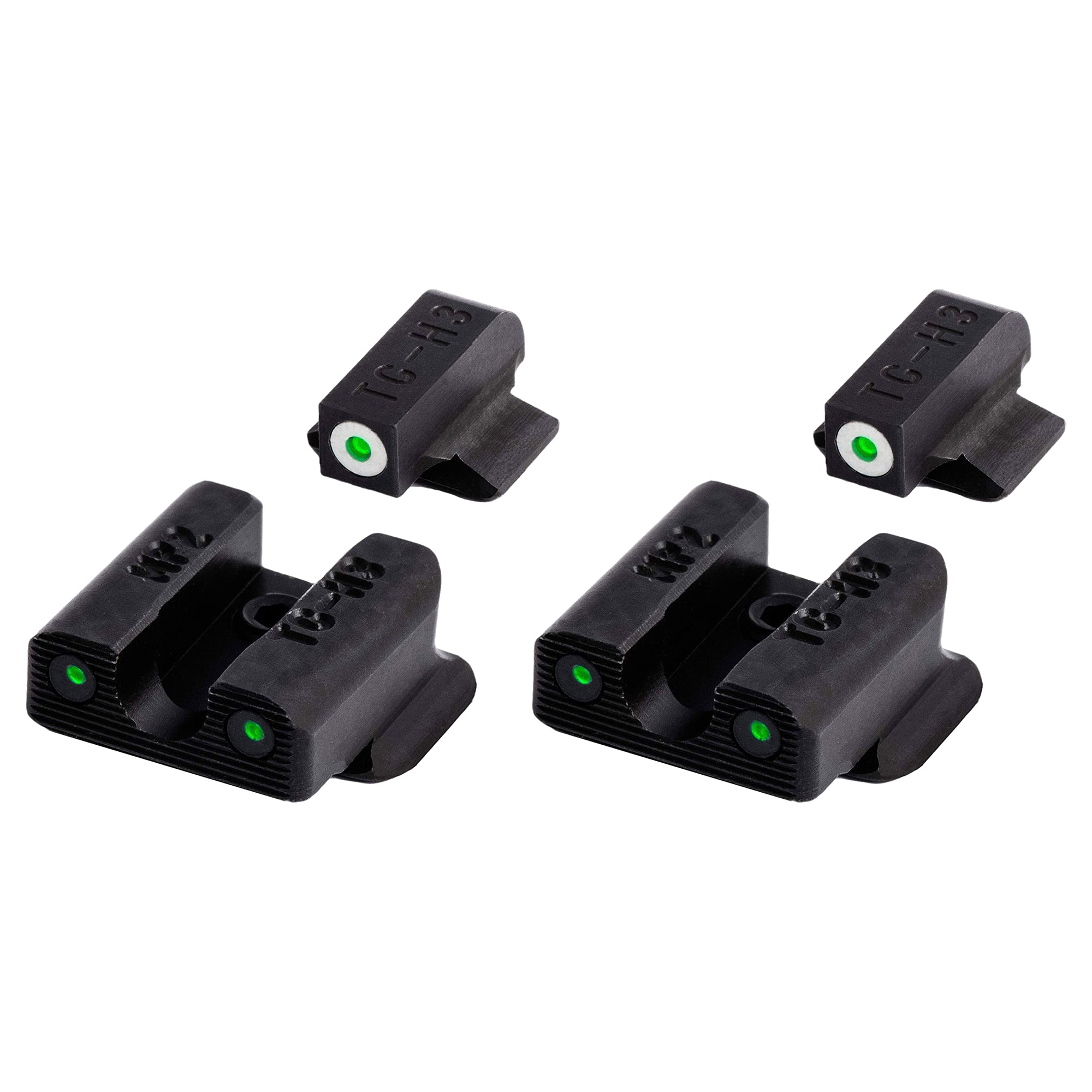 TruGlo Pro Glow in the Dark Gun Sight for S&W BODYGUARD 0.380 Pistols (2 Pack)