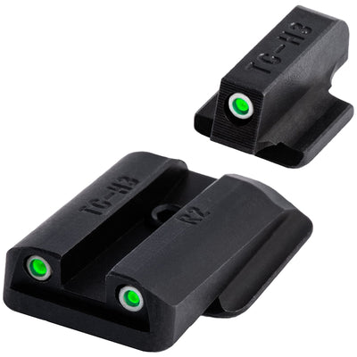TruGlo Glow in the Dark High Set Pistol Sight for Ruger LC9, 9S and 380 (2 Pack)