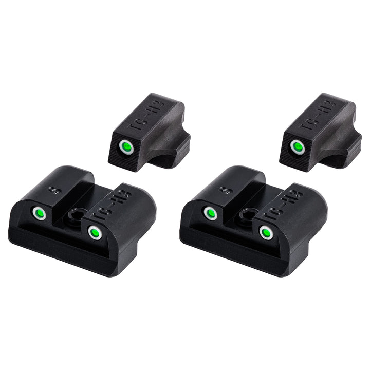 TruGlo Trit Glow in the Dark Pistol Sight, Sig Sauer 8 Rear & 6 Front (2 Pack) - VMInnovations