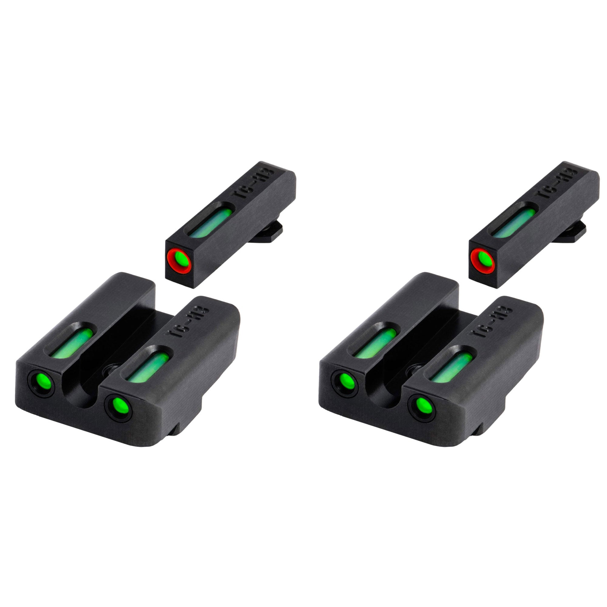 TruGlo TG13GL2PC TFK Pro Fiber Optic Tritium Handgun Sight, Fits Glock (2 Pack)
