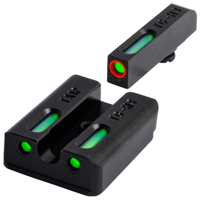 TruGlo Pro TFK Fiber Optic Tritium Glock Pistol Sight Accessory, Taurus (2 Pack)
