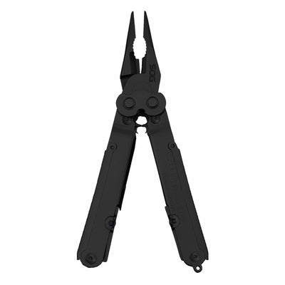 SOG PowerLock Stainless Steel Folding Knife Multi Tool Pliers, Black (2 Pack)