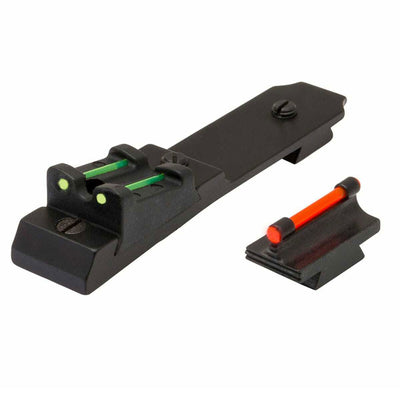 TruGlo Fiber Optic Front Rear Hunting Rifle Accessories for Gun Sight (2 Pack)