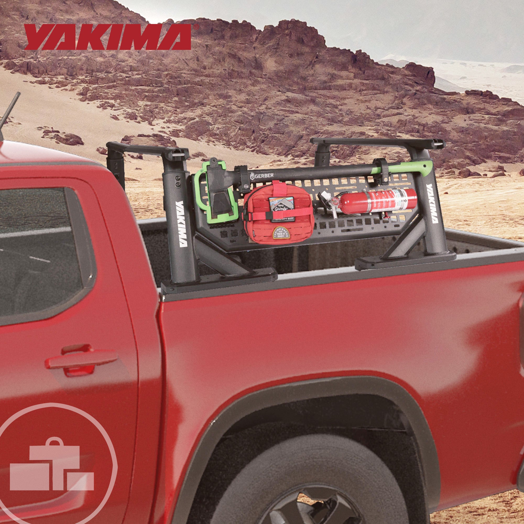 Yakima OverHaul Short Powder Coated Aluminum Molle Side Panel for OverHaul HD - VMInnovations