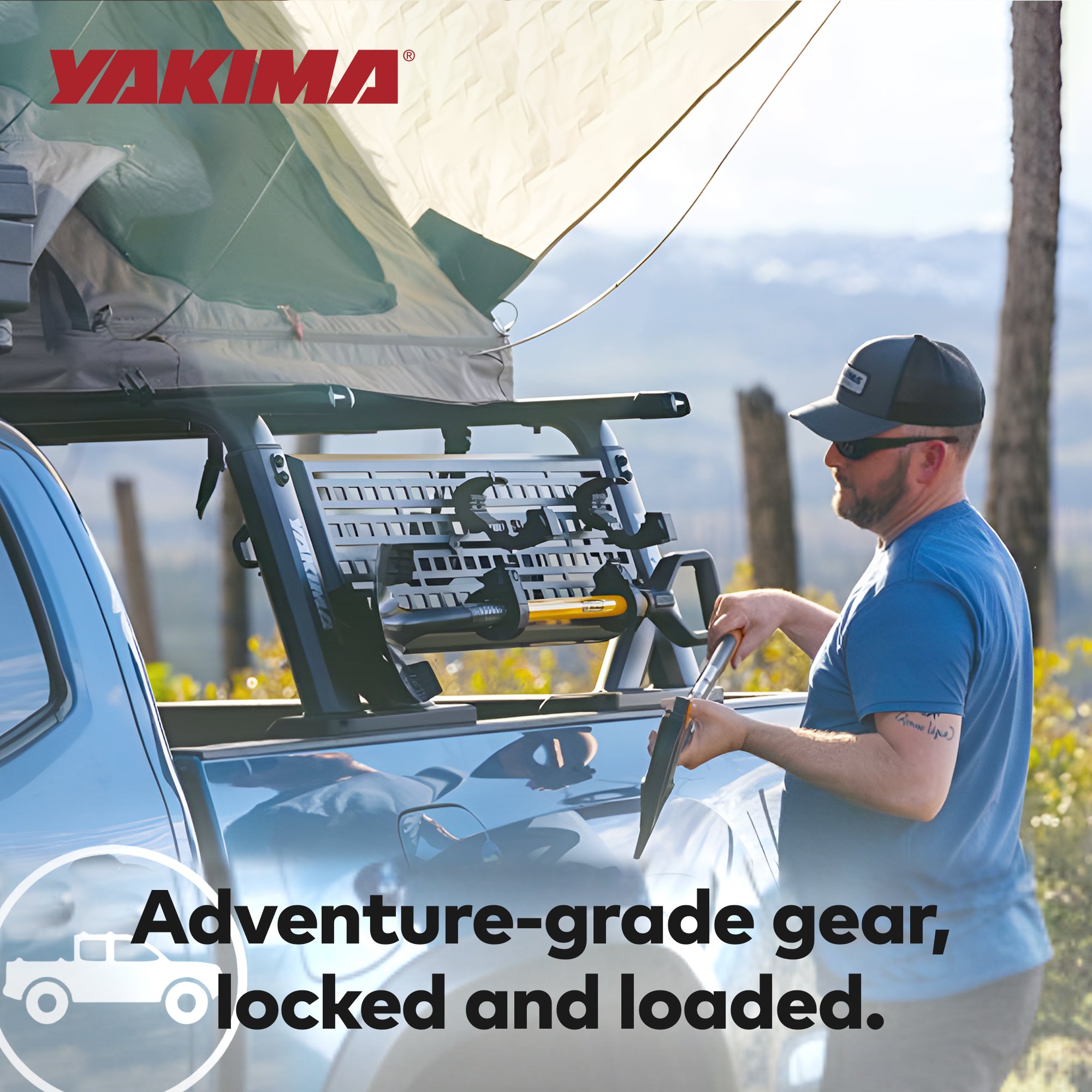 Yakima OverHaul Mid Powder Coated Aluminum Molle Side Panel for OverHaul HD - VMInnovations