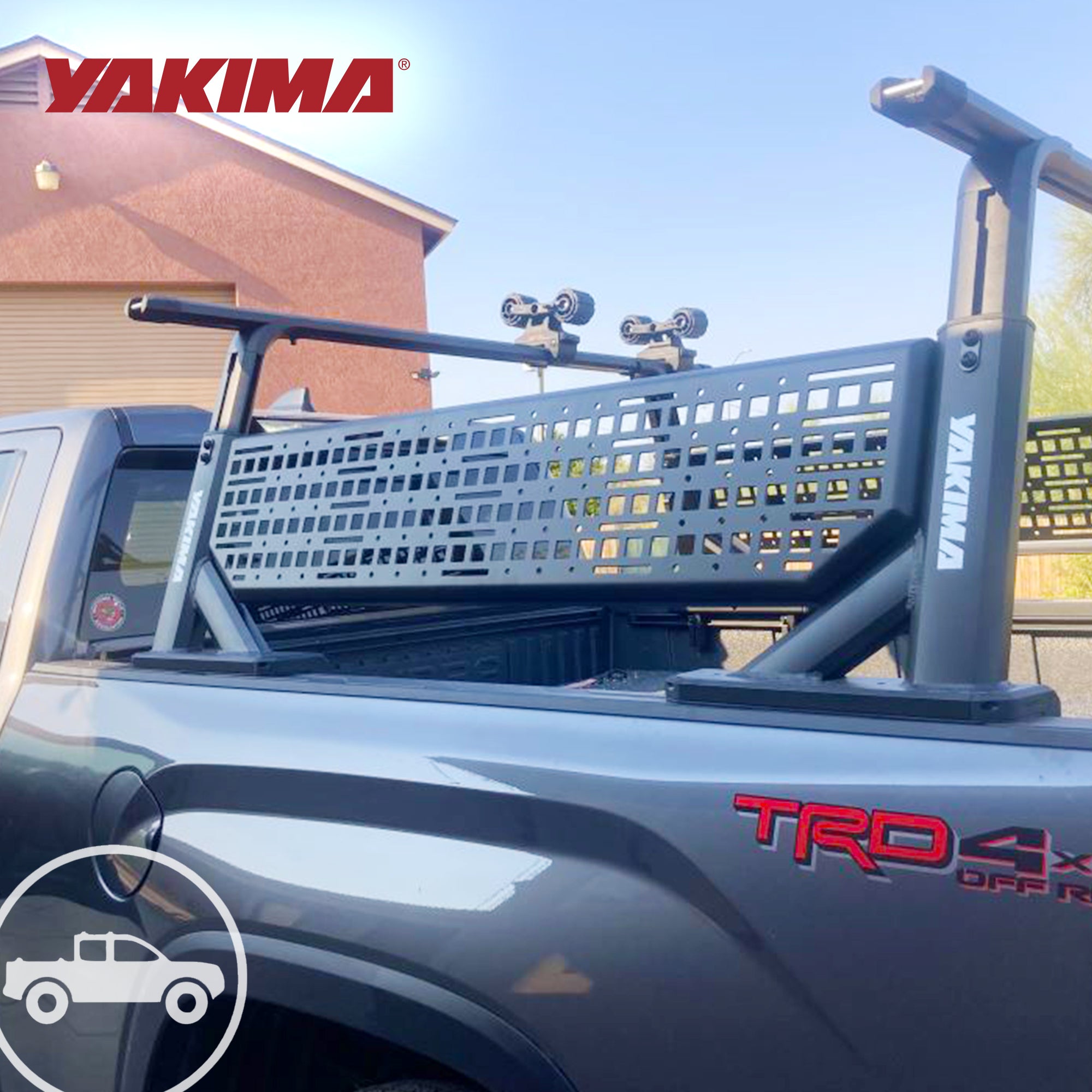 Yakima OverHaul Mid Powder Coated Aluminum Molle Side Panel for OverHaul HD - VMInnovations