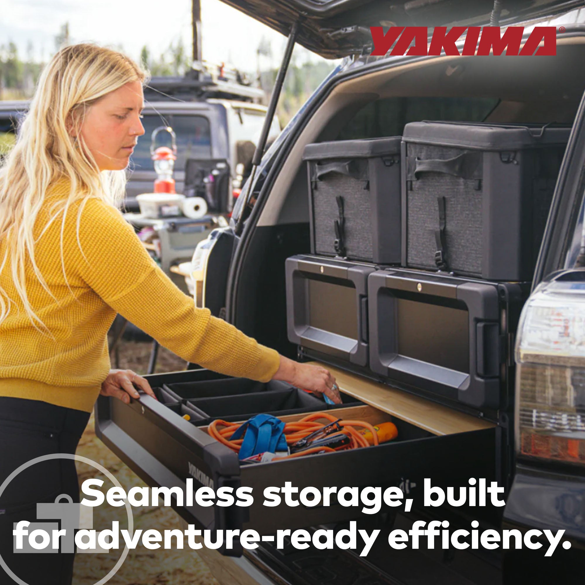 Yakima MOD HomeBase XL Base Unit of Drawer System w/Internal Drawer Divider - VMInnovations