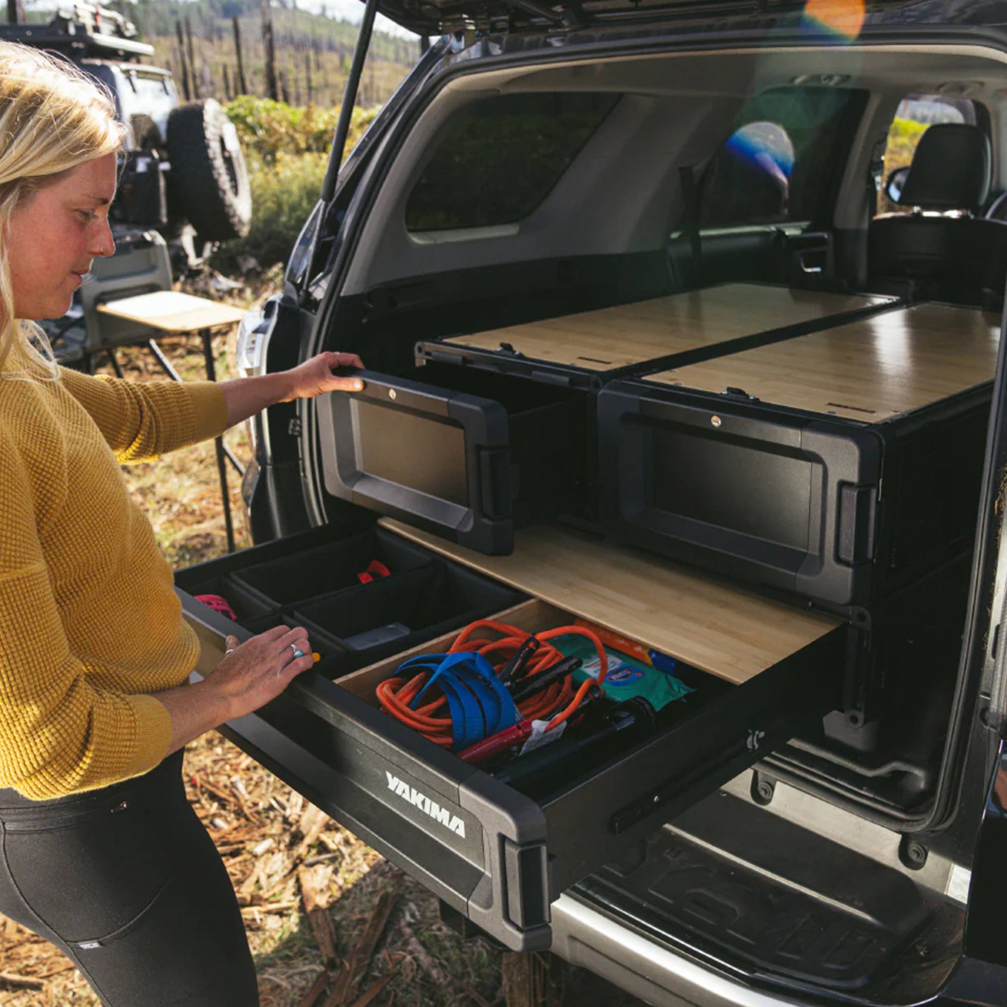 Yakima MOD Topper LG Half Sized Drawer Add On w/Finished Top Surface & SKS Lock - VMInnovations