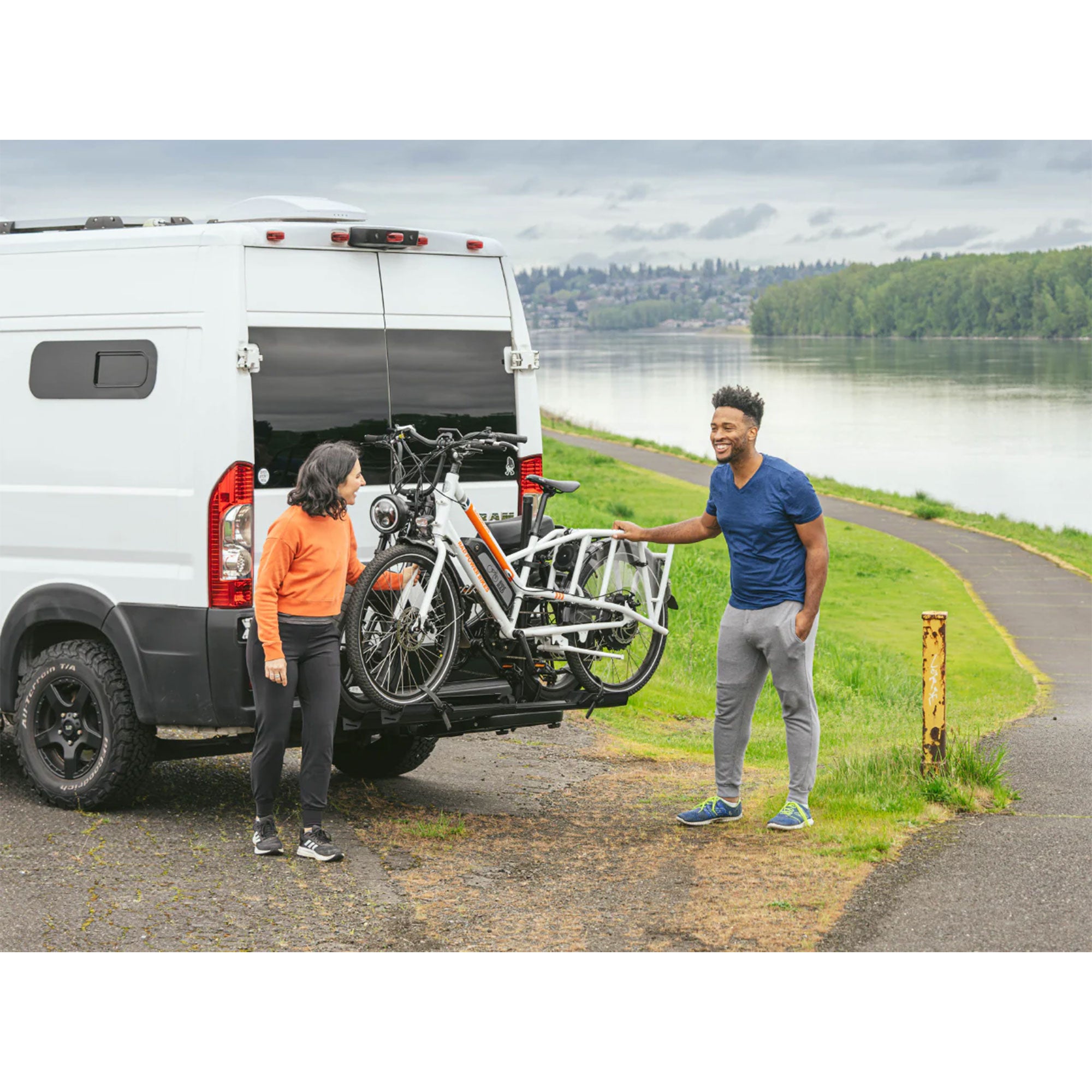 Yakima OnRamp LX Bike Rack with Ramp and Wheel Straps for 1.25" Hitch Receivers - VMInnovations