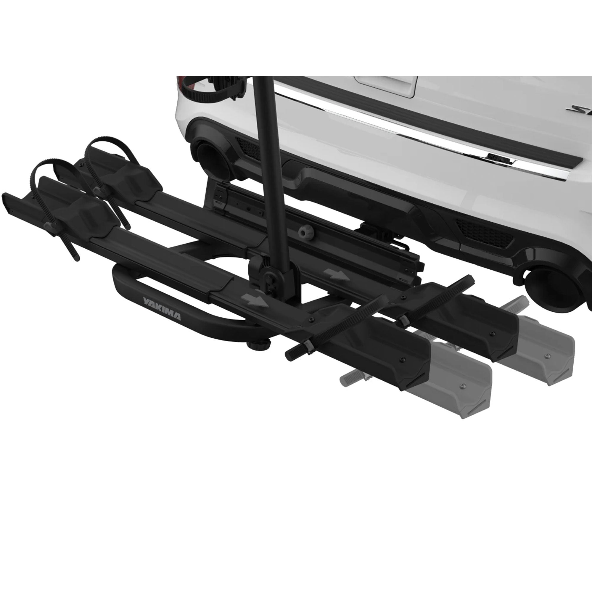 Yakima OnRamp LX Bike Rack with Ramp and Wheel Straps for 1.25" Hitch Receivers - VMInnovations