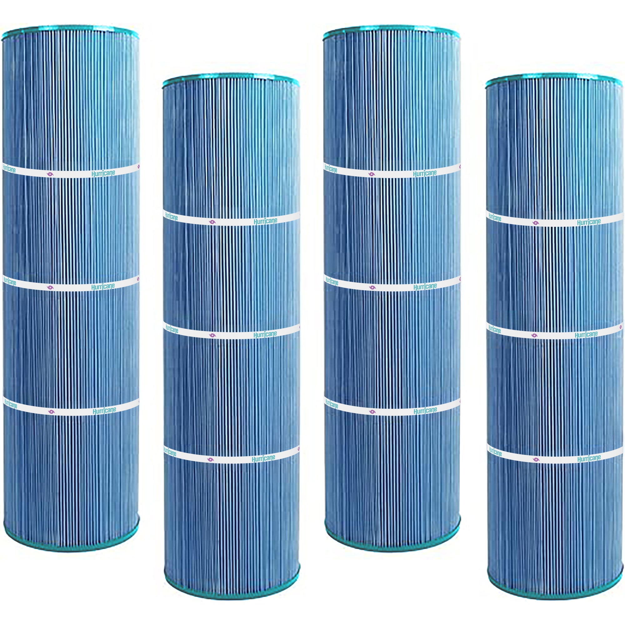 Hurricane 4 Pack HF7487-04M Elite Aseptic Pool Filter Cartridge Replacement