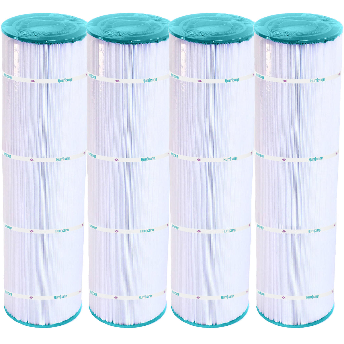 Hurricane 4 Pack HF7489-04 Advanced Pool and Spa Filter Cartridge Replacement