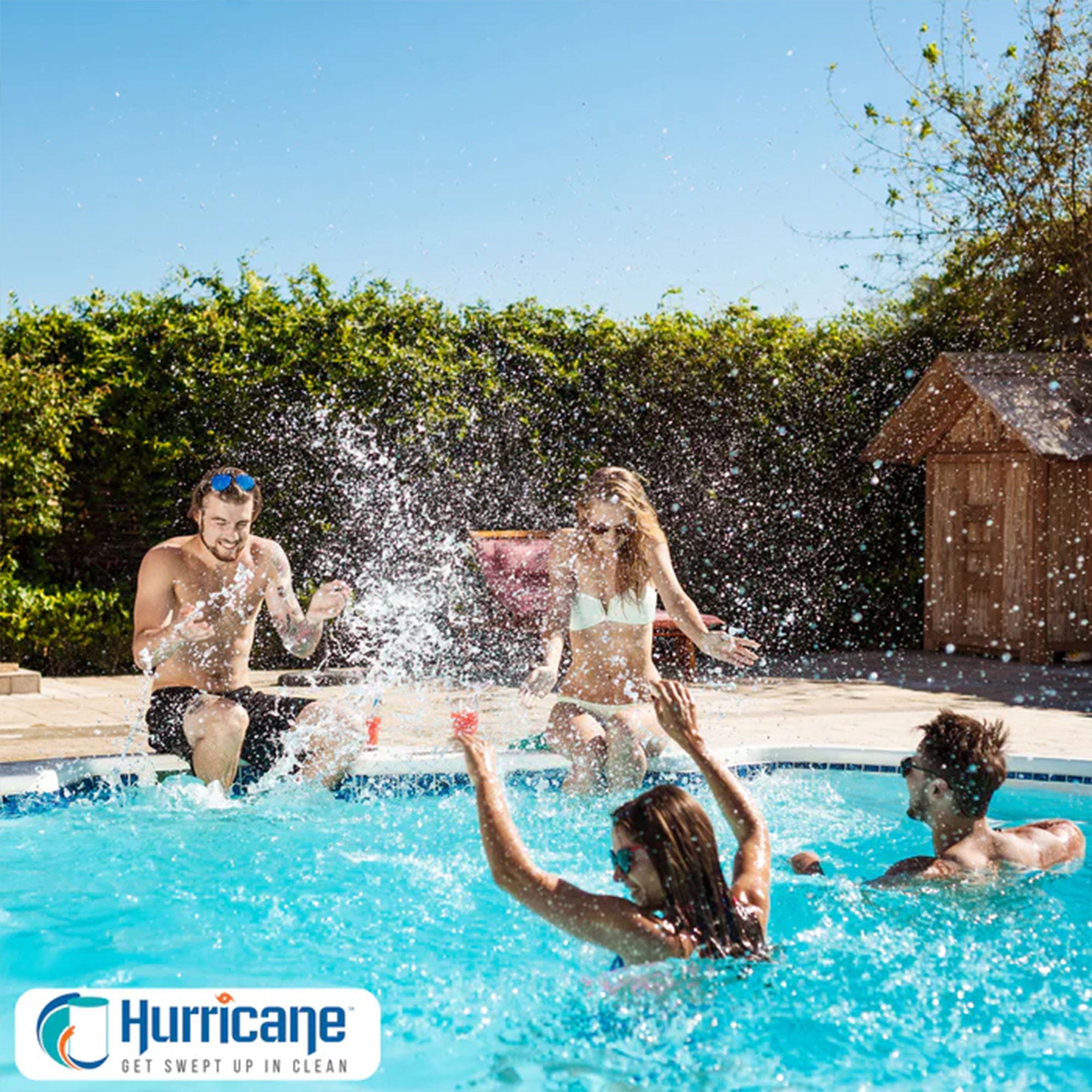 Hurricane Advanced Pool Filter Cartridge for C-7477, PA75SV & FC-1260, 4 Pack