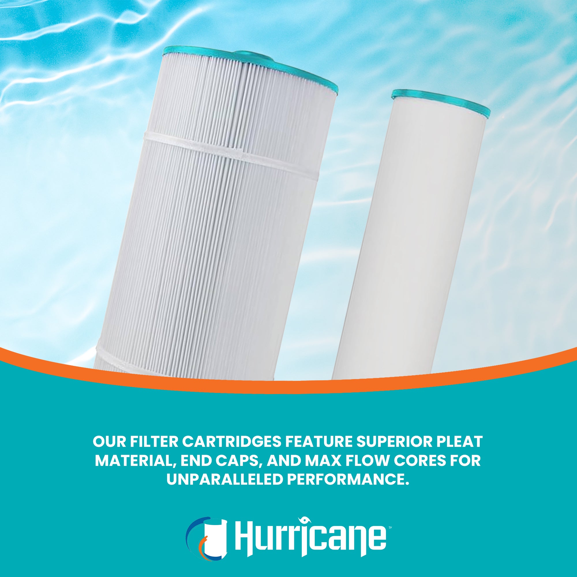 Hurricane Replacement Spa Filter Set for Sundance Series 880 6473-165 (Open Box) - VMInnovations