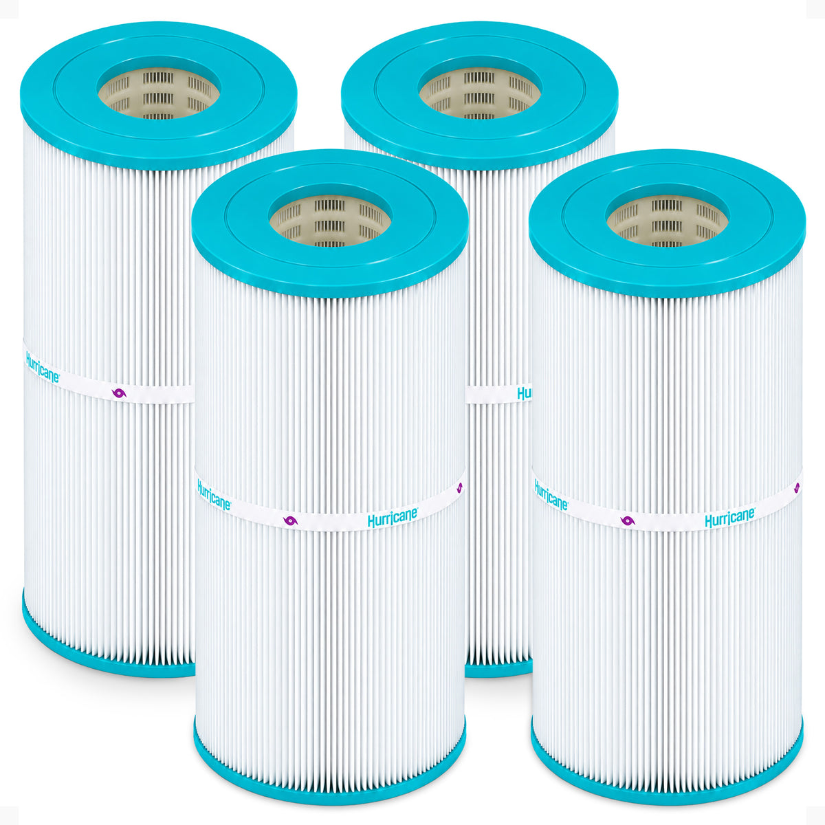 Hurricane 4 Pack HF7469-04 Advanced Pool and Spa Filter Cartridge Replacement - VMInnovations