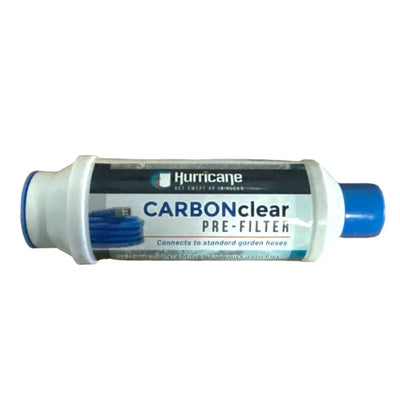 Hurricane Carbon Clear 10,000 Gallon Pre Filter for Hot Tub, Pool, and Pet Bath
