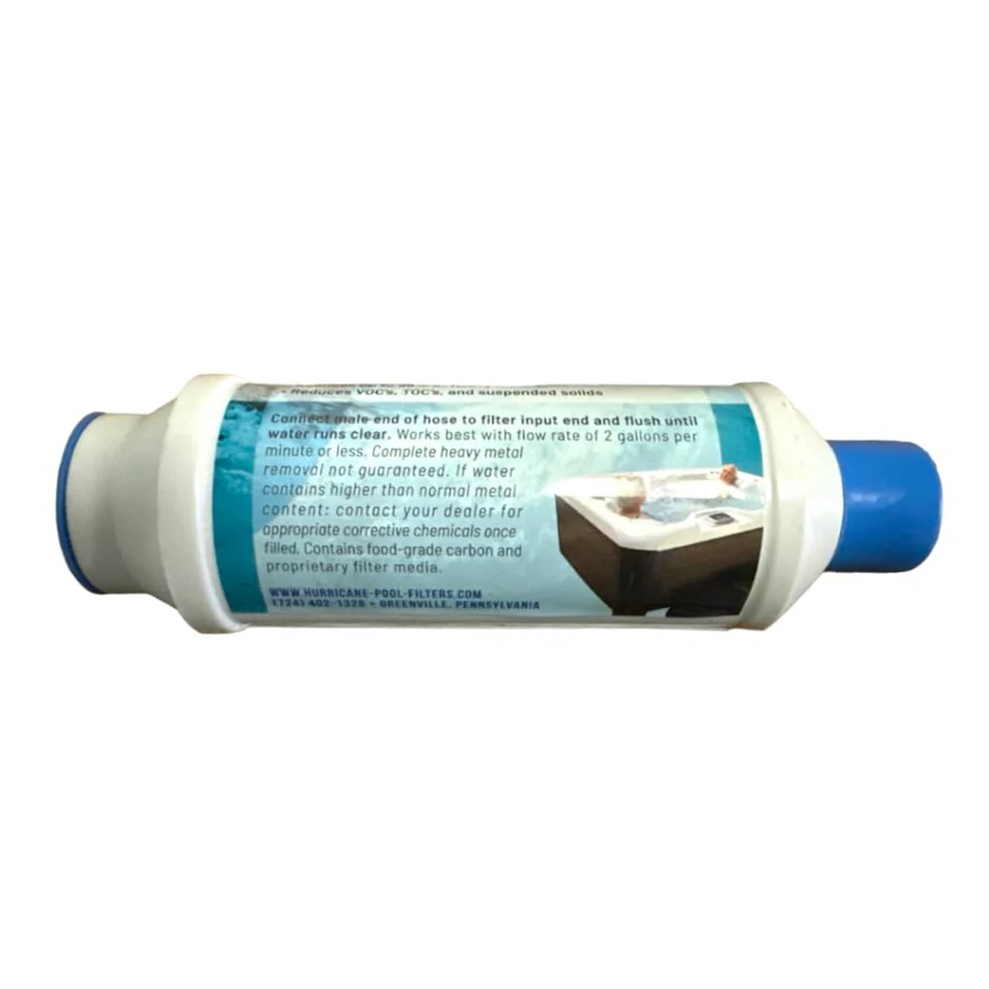 Hurricane Carbon Clear 10,000 Gal Pre Filter for Hot Tub, Pool, & Pet Bath(Used) - VMInnovations