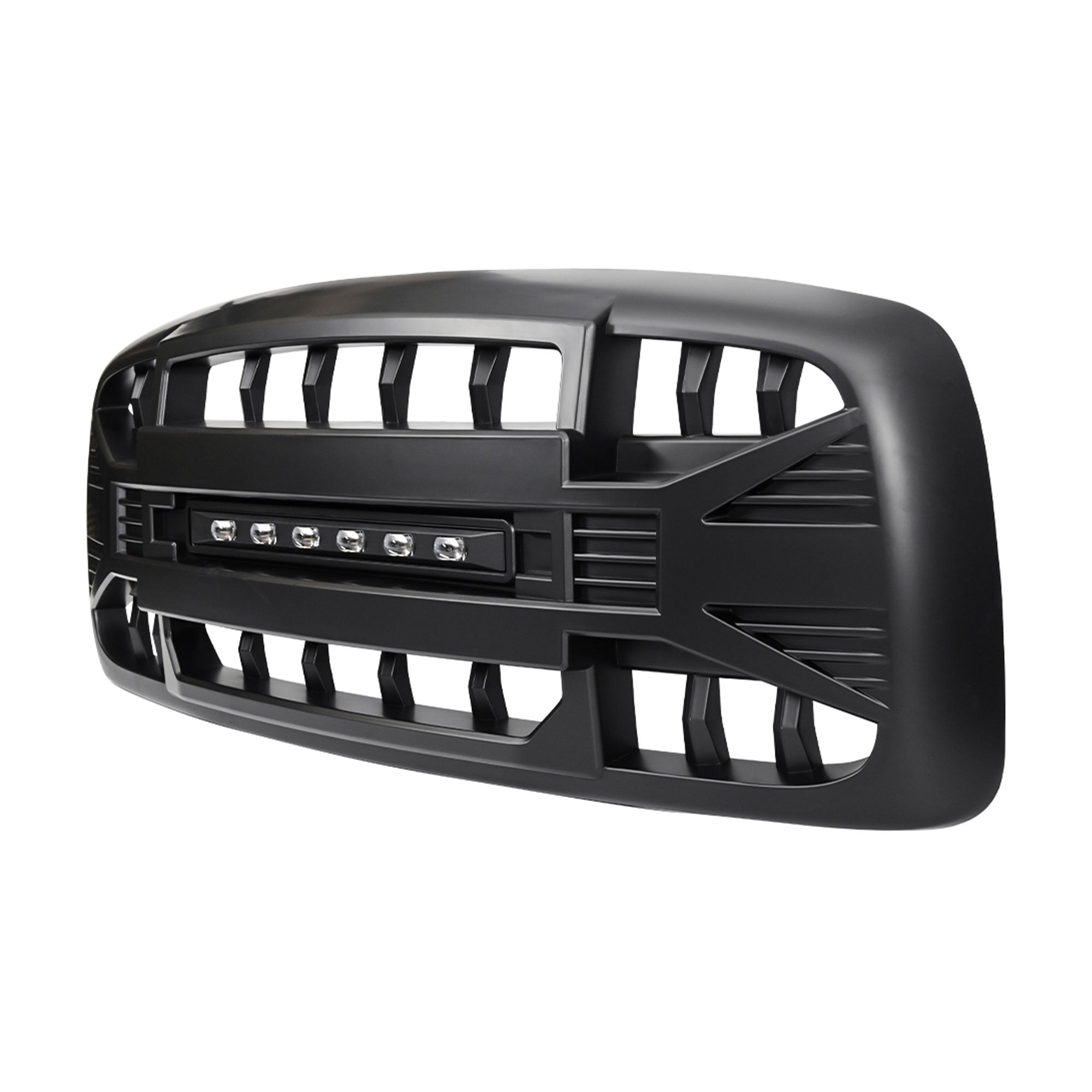 AMERICAN MODIFIED Armor Grille for 02-05 Dodge Ram 1500/2500/3500, Matte Black - VMInnovations