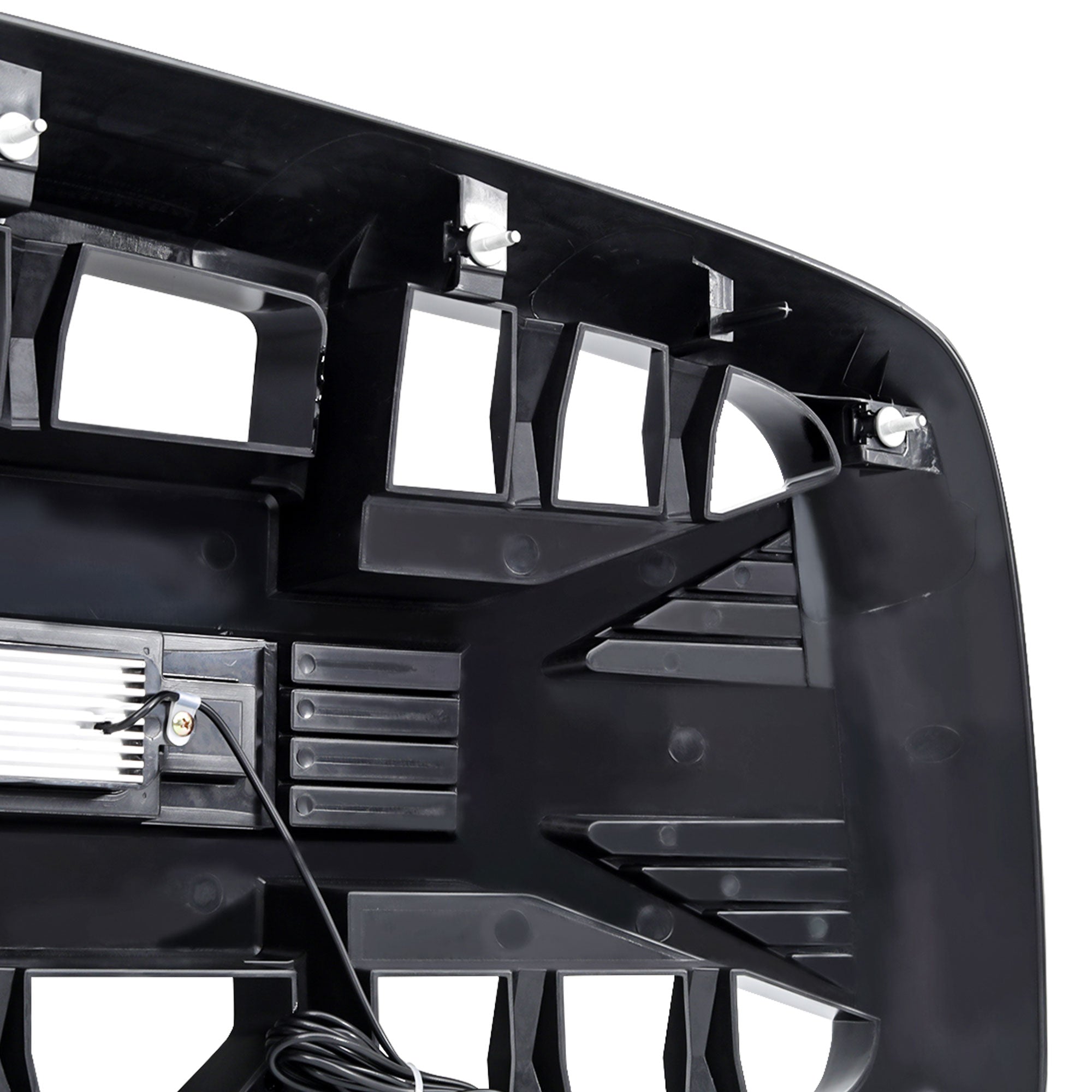 AMERICAN MODIFIED Armor Grille for 02-05 Dodge Ram 1500/2500/3500, Matte Black - VMInnovations