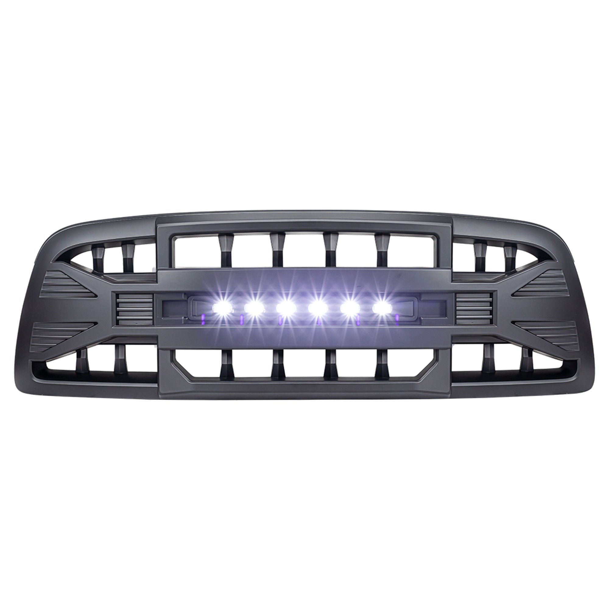 AMERICAN MODIFIED Armor Grille for 2009 to 12 Dodge Ram, Matte Black (Open Box) - VMInnovations
