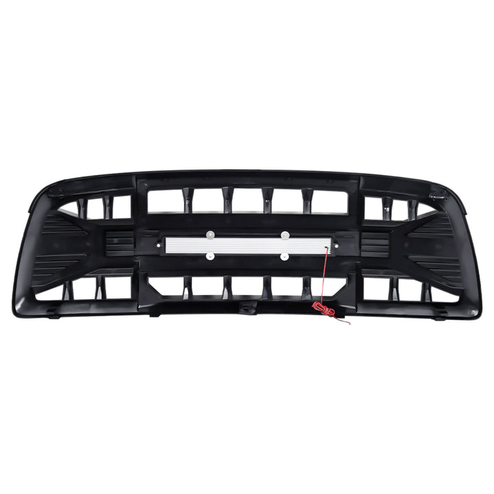 AMERICAN MODIFIED Armor Grille for 2009 to 2012 Dodge Ram 1500, Glossy Black - VMInnovations