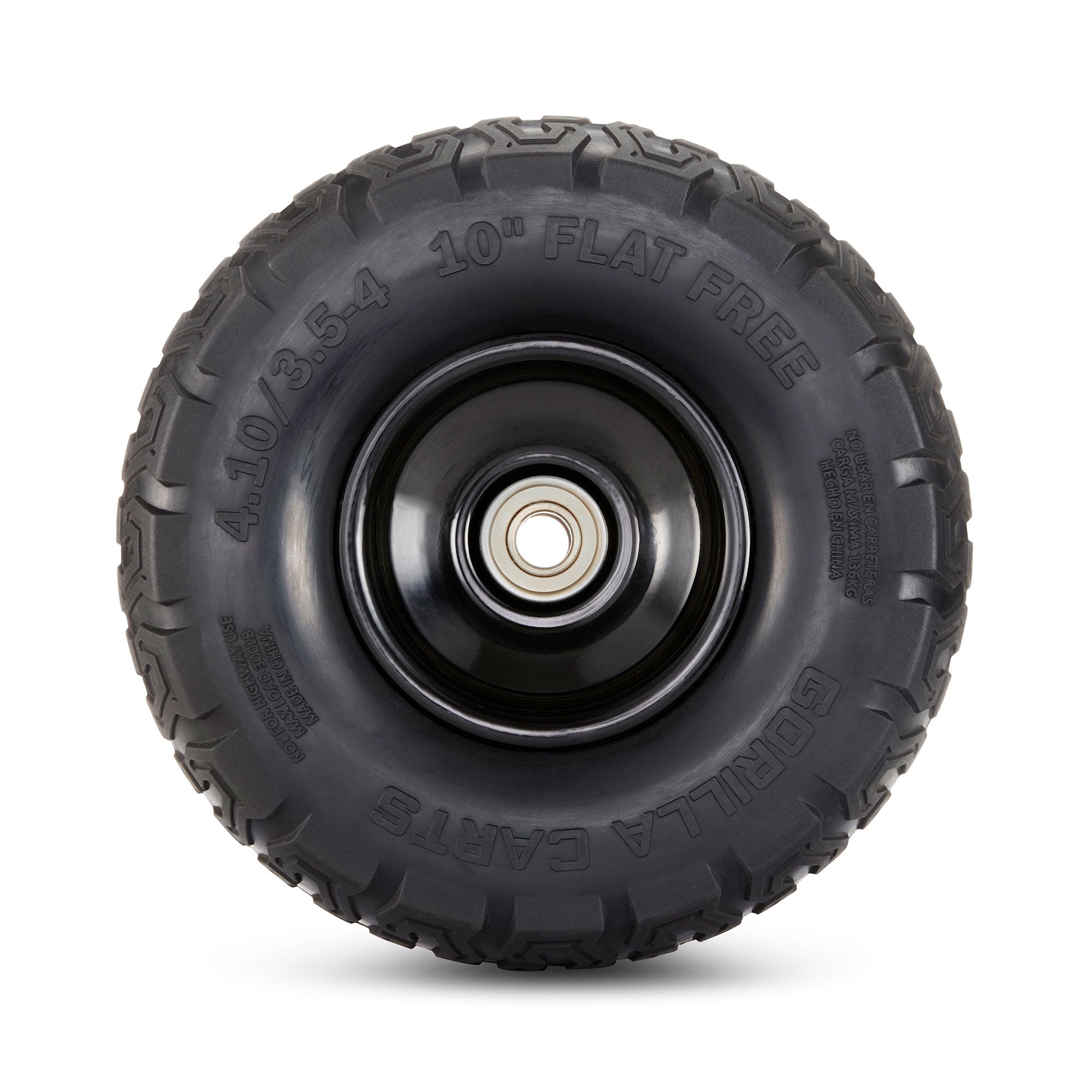 Gorilla Carts 10" No Flat Tire for Utility Carts GCG-4 & GCG-2140 (Open Box) - VMInnovations