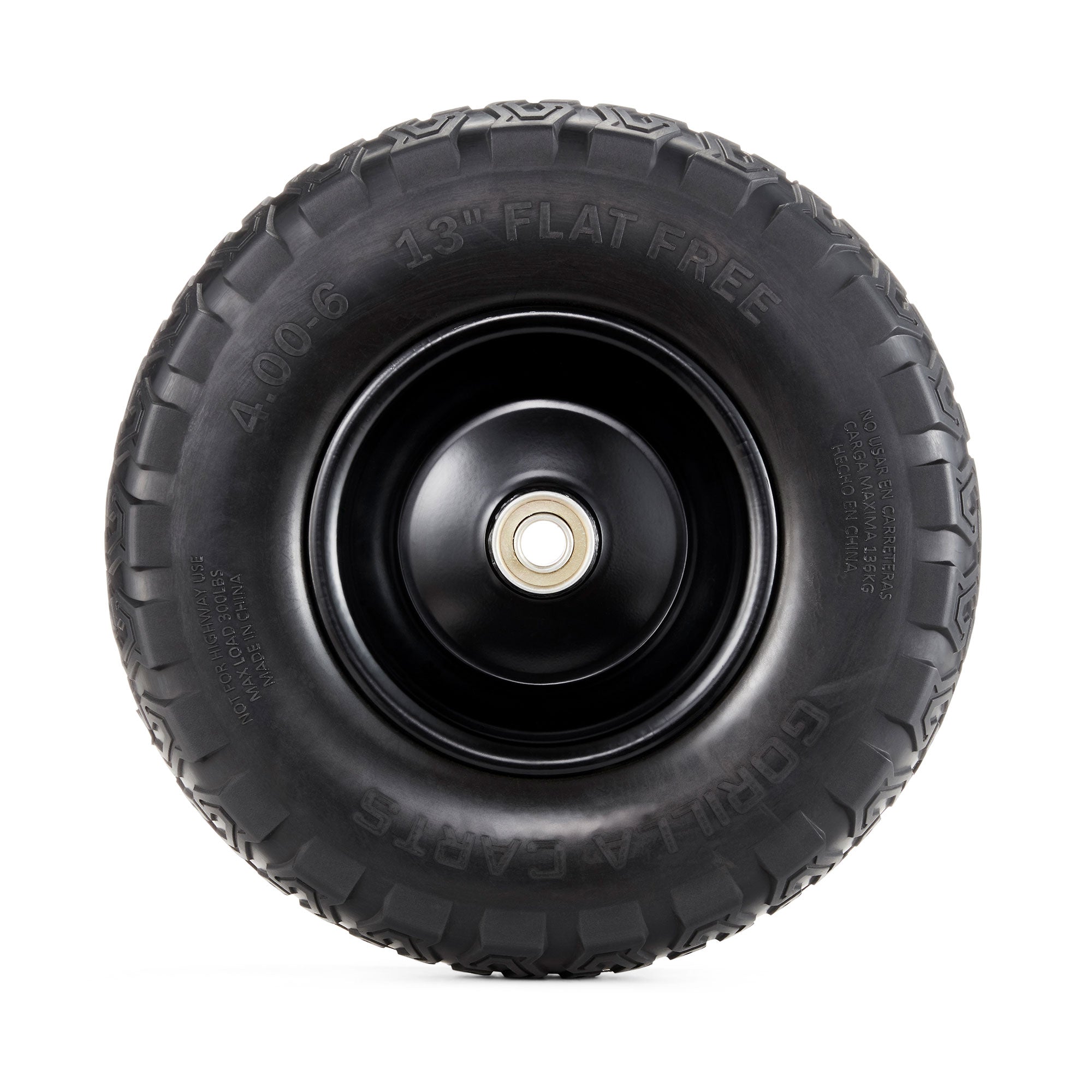 Gorilla Carts 13" No Flat Replacement Tire for Utility Carts GCG-7 & GCG-1200 - VMInnovations