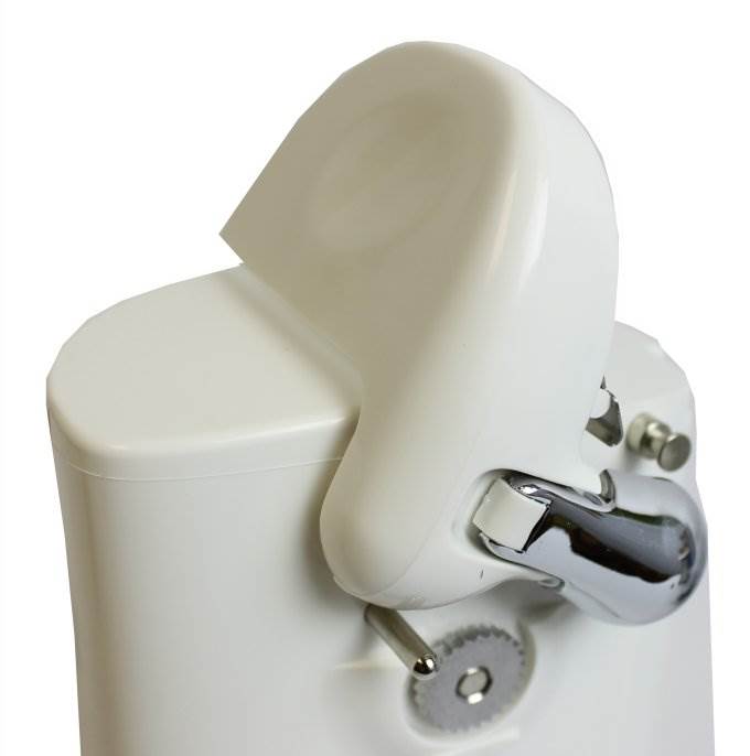 OSTER 3151 Electric Kitchen Tall Can Opener w/Knife Sharpener - White