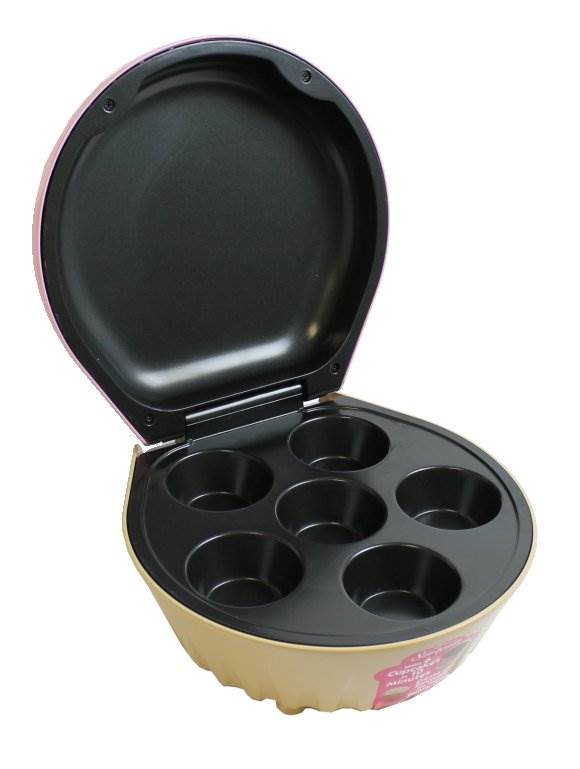 Sunbeam FPSBCML900 Electric Portable 6 Cupcake Muffin Maker - Pink (Open Box)
