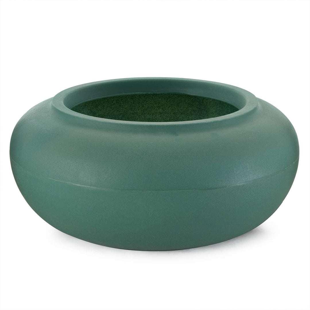 The HC Companies 21 Inch Garden Hose Holder Pot for 75 to 100 Ft Hoses (2 Pack) - VMInnovations