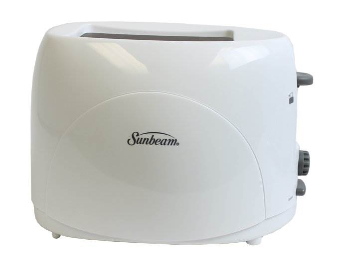 Sunbeam TSSBTR926W 2 Slice Kitchen Compact Electric Toaster Oven (Open Box)