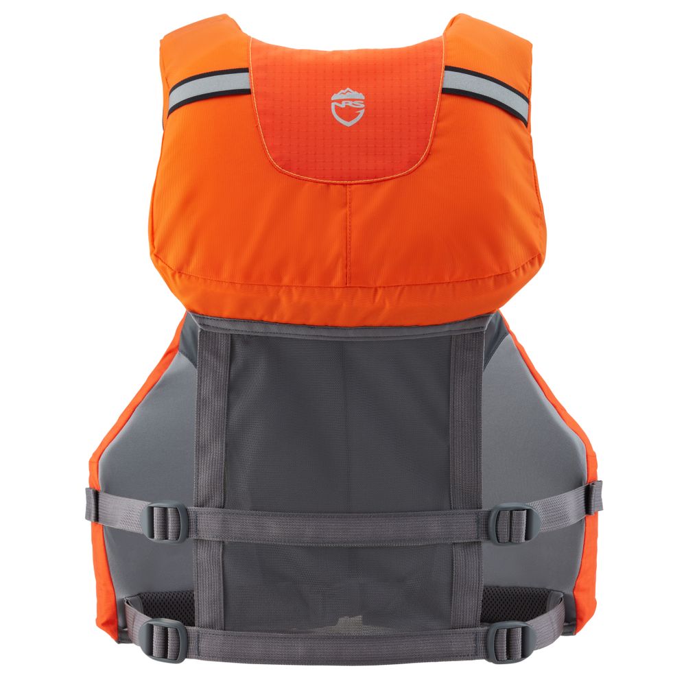 NRS Chinook OS Type III Fishing Life Vest PFD w/ Pockets L/XL, Orange (Open Box)