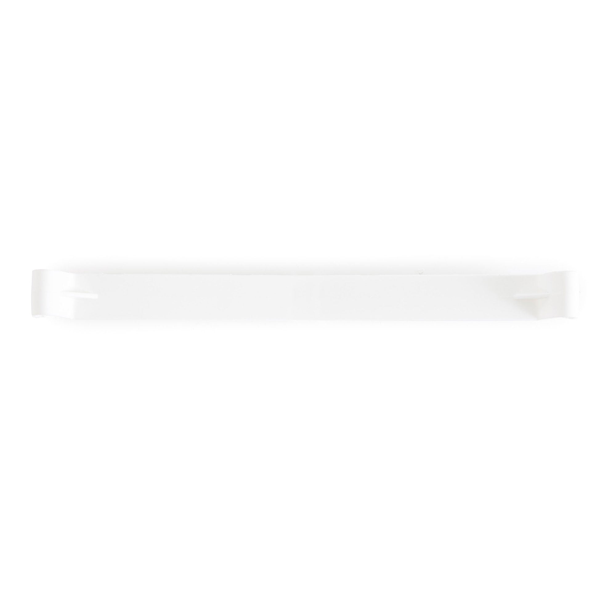 The HC Companies 24 Inch Window Flower Box with Removable Saucer, White (2 Pack) - VMInnovations