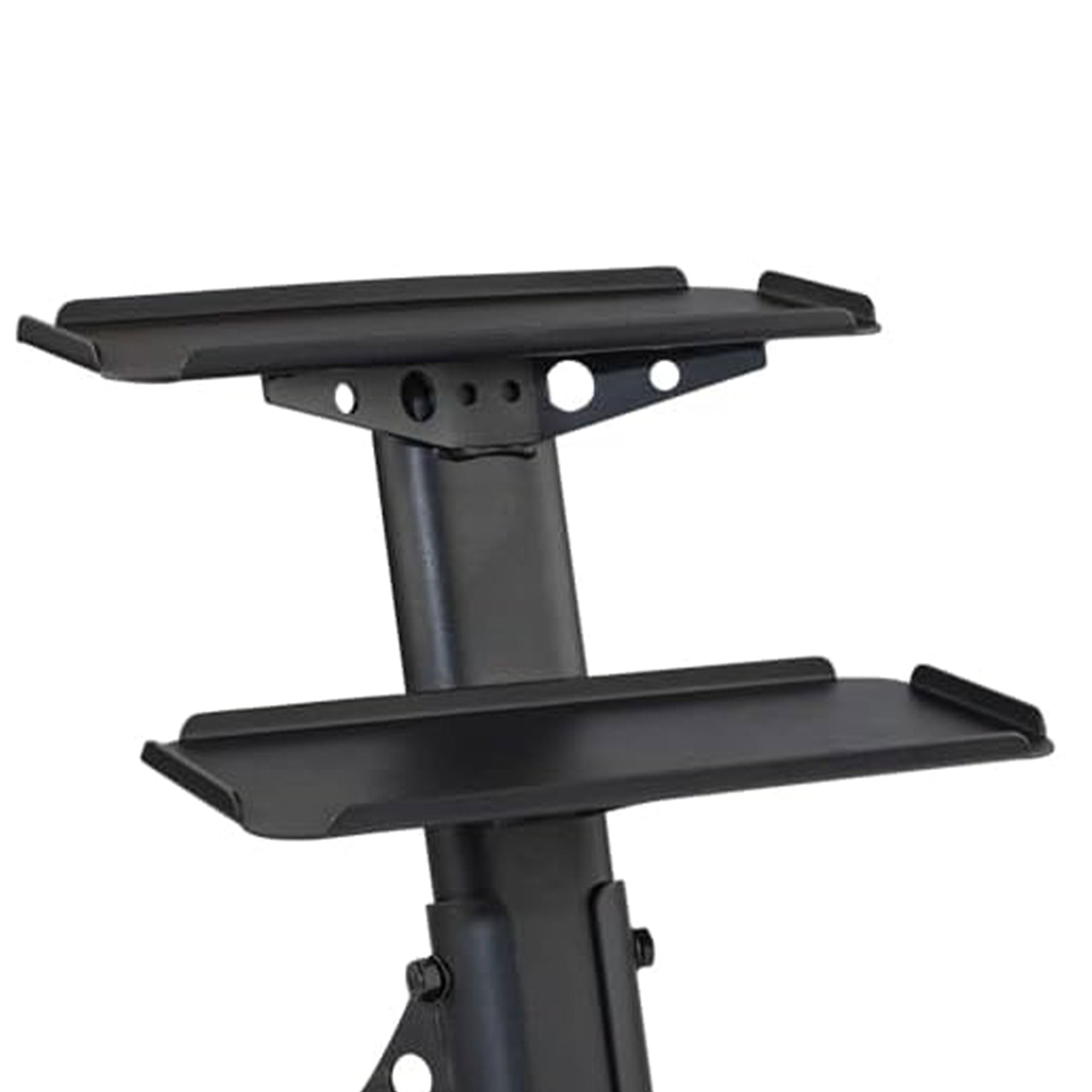 Body Solid Modern Compact 3 Tier Kettlebell Rack with Alloy Steel Frame, Black - VMInnovations