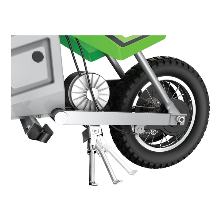 Razor MX400 Dirt Rocket 24V Electric Toy Motocross Dirt Bike, Green (2 Pack) - VMInnovations