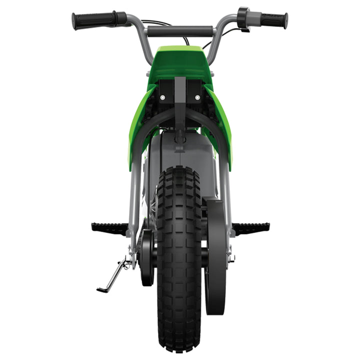 Razor MX400 Dirt Rocket 24V Electric Toy Motocross Dirt Bike, Green (2 Pack) - VMInnovations