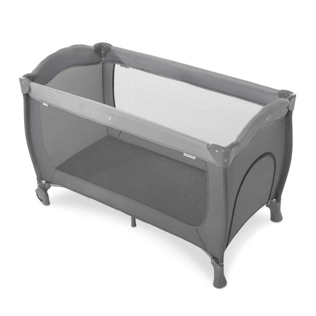 hauck Sleep N Play Go Plus Foldable Travel Bed and Playpen with Mattress, Gray - VMInnovations