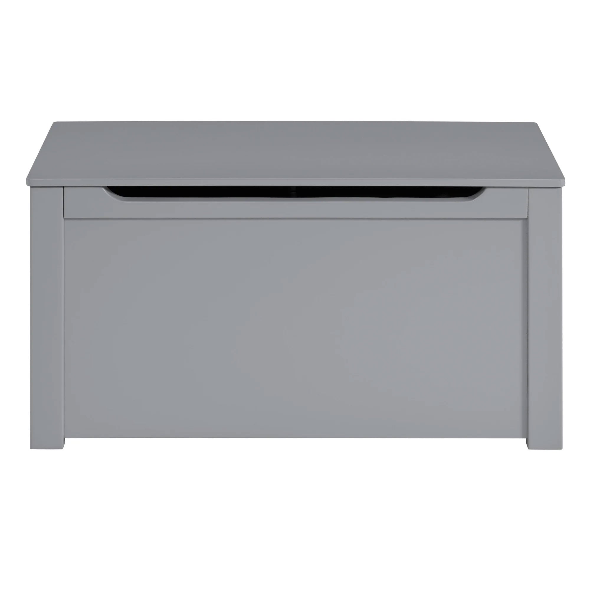 Sturdis Wooden Toy Box Stylish and Spacious Storage for Home Organization, Gray - VMInnovations