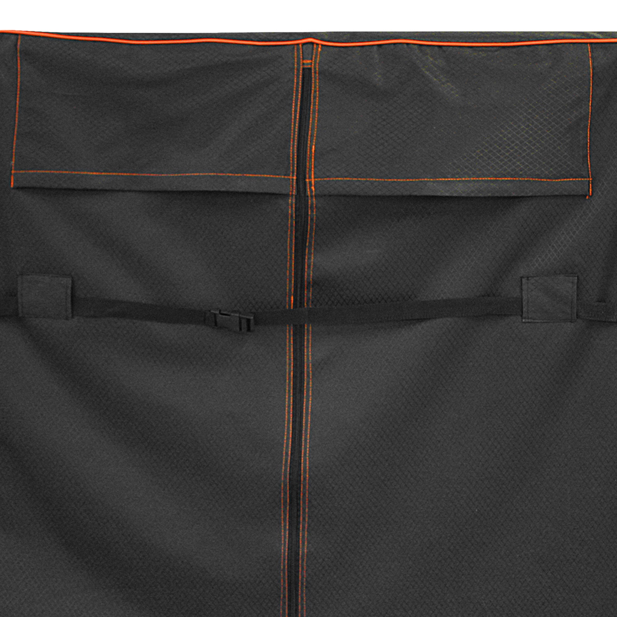 Loco 36" Universal Grill Cover w/SmartTemp, Zipper, & Cart, Black (Open Box) - VMInnovations
