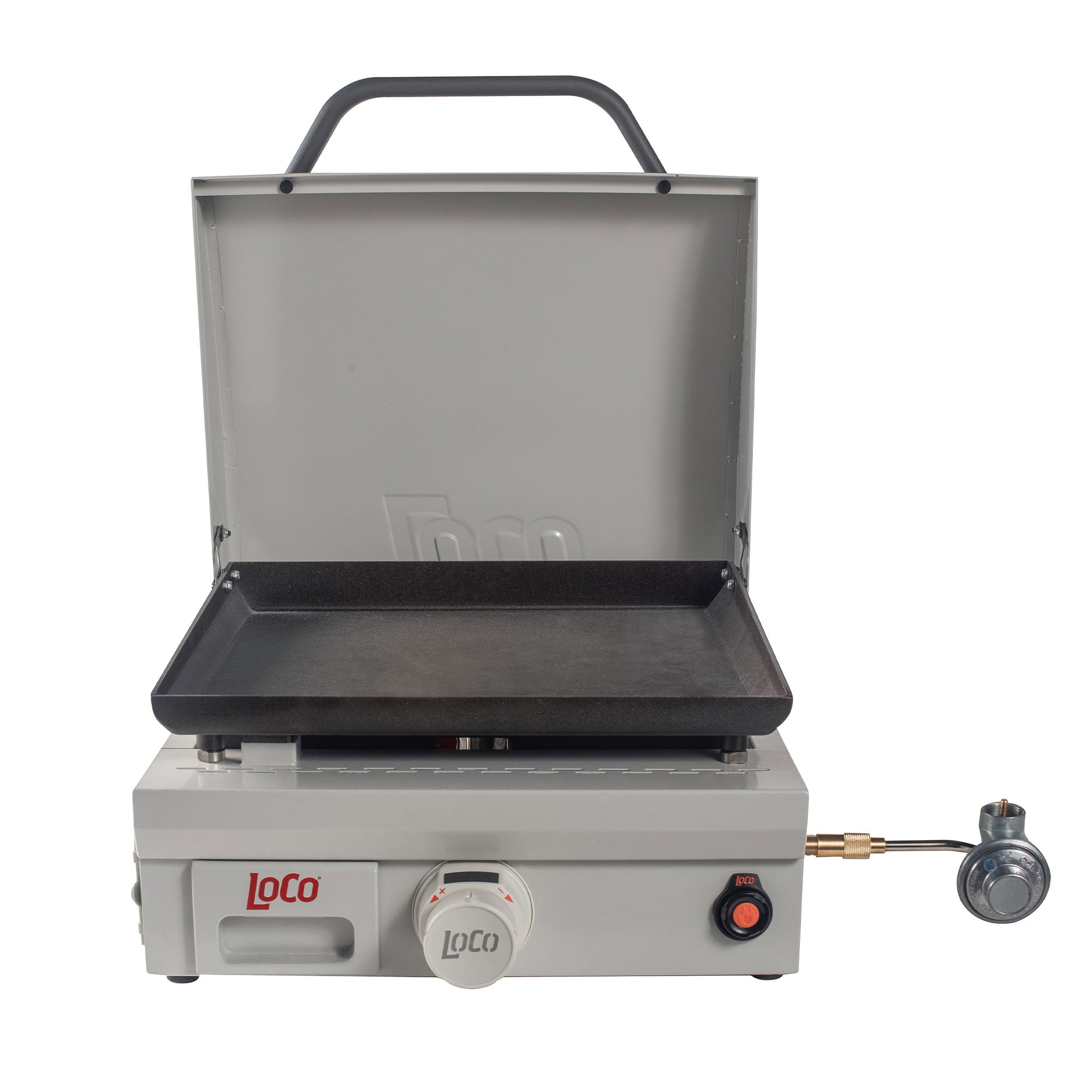Loco Cookers 1 Burner Portable Tabletop Propane SmartTemp 16" Flat Top (Used) - VMInnovations