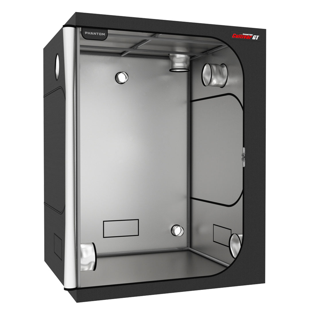 PHANTOM Cultivar GT55 5 x 5’ All Steel Design Grow Tent with 200 Pound Capacity - VMInnovations