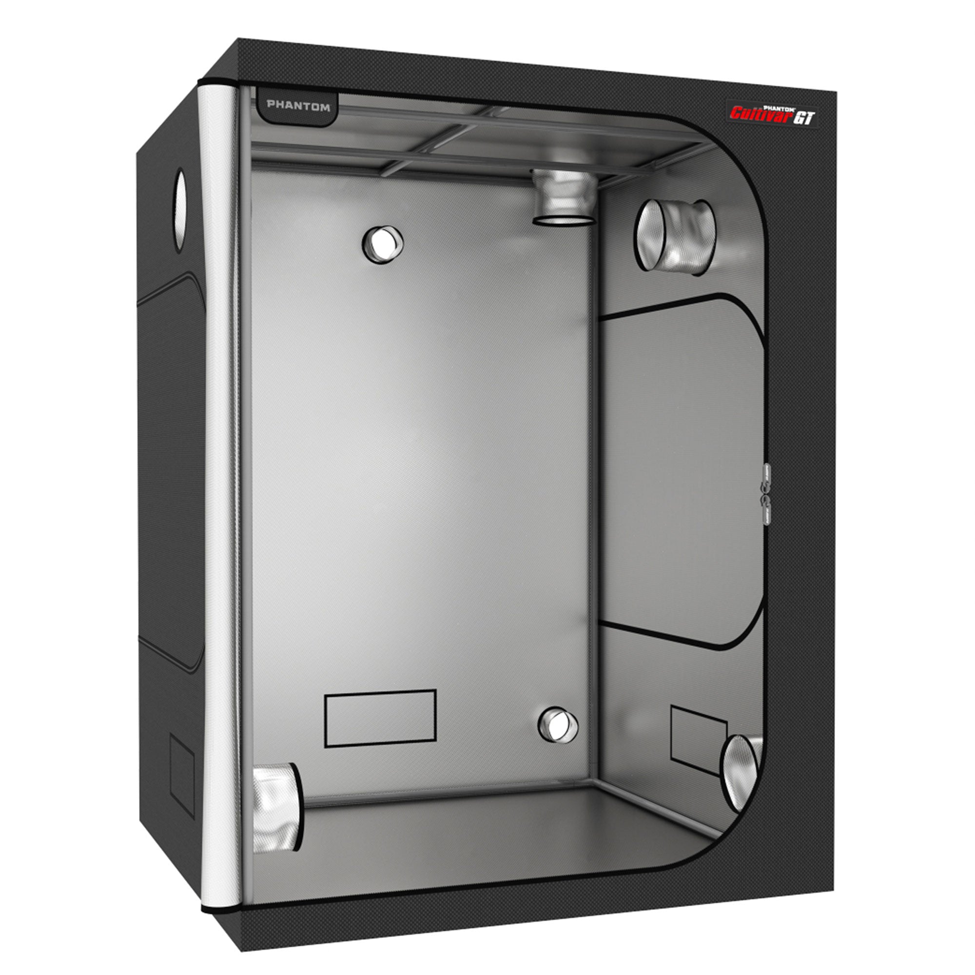 PHANTOM Cultivar GT55 5 x 5’ All Steel Design Grow Tent with 200 Pound Capacity - VMInnovations